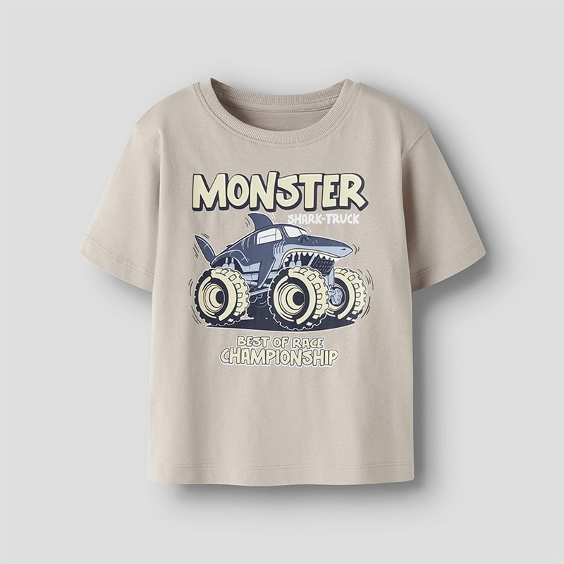 Name It Jongens vanyo t-shirt - Chateau Gray