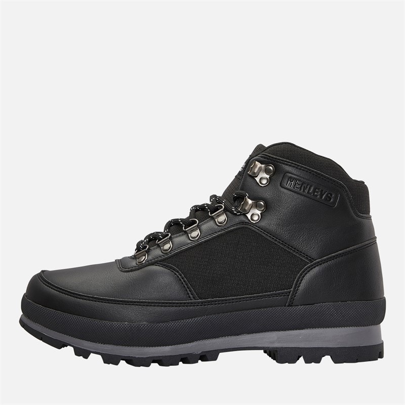 Henleys Herren - Gingory Stiefel - Schwarz