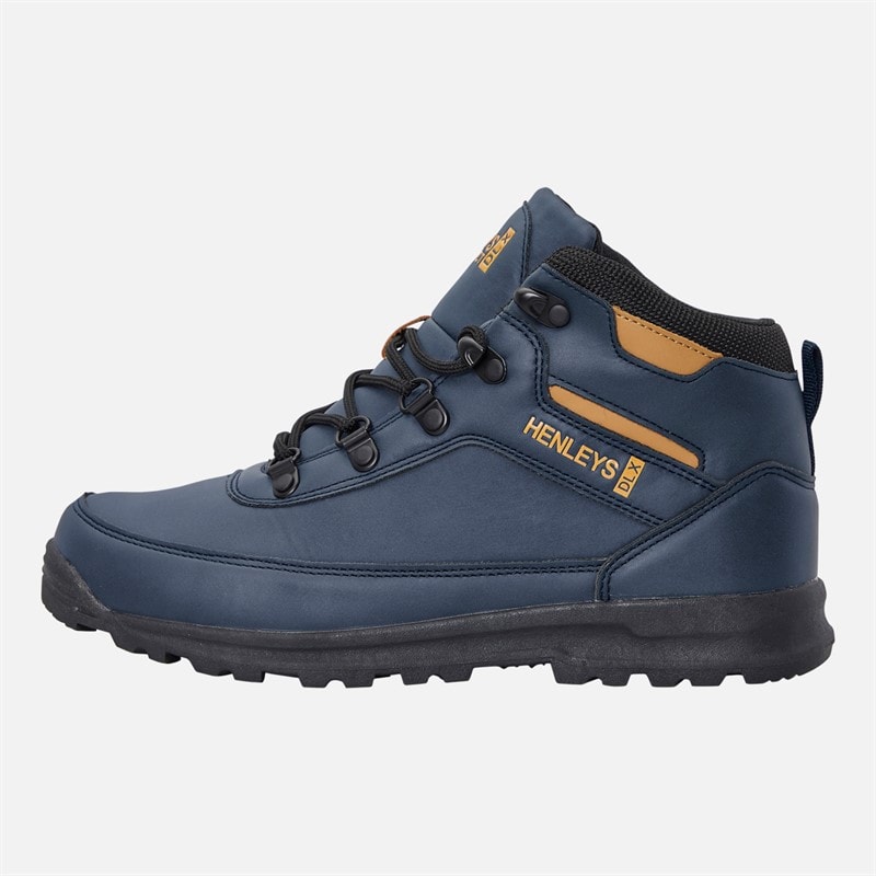 Henleys Junior Jungen - Travis Stiefel - Marineblau