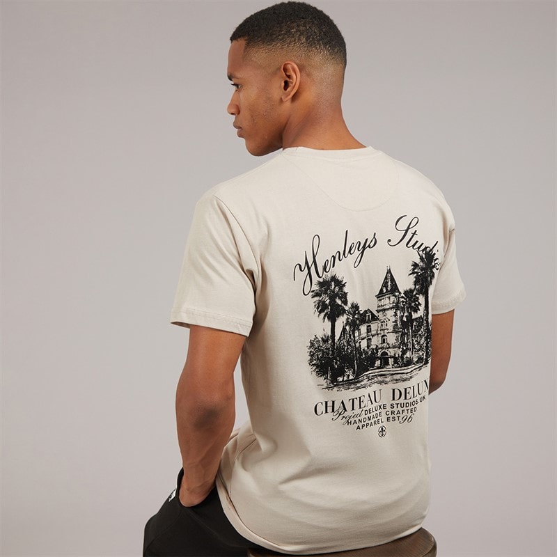 Henleys Herren - Chateau T-Shirt - Ecru