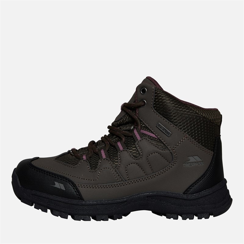 Trespass Dames mitzi waterdichte wandelschoenen - Coffee/Mauve