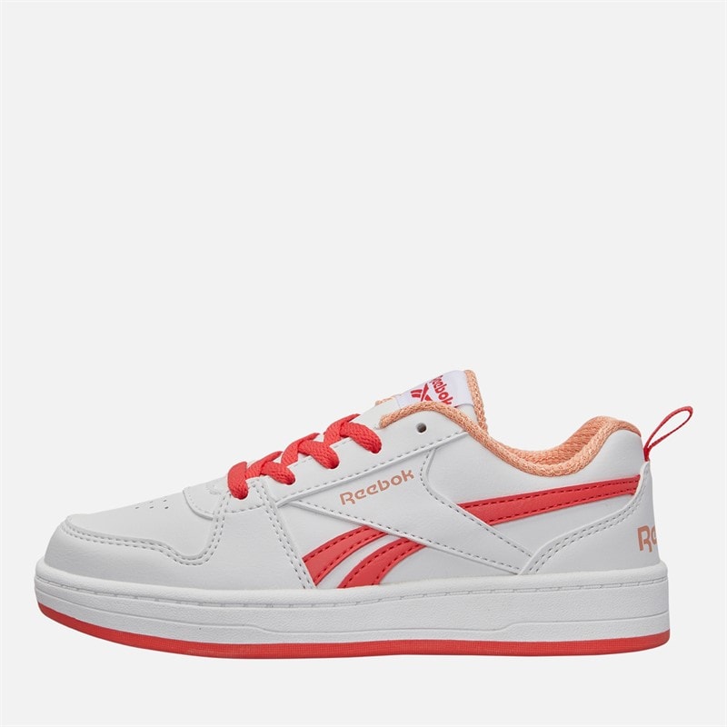 Reebok Dziewczęce buty sportowe royal prime 2.0 - Biały/Sunset Coral/Sunkissed Orange