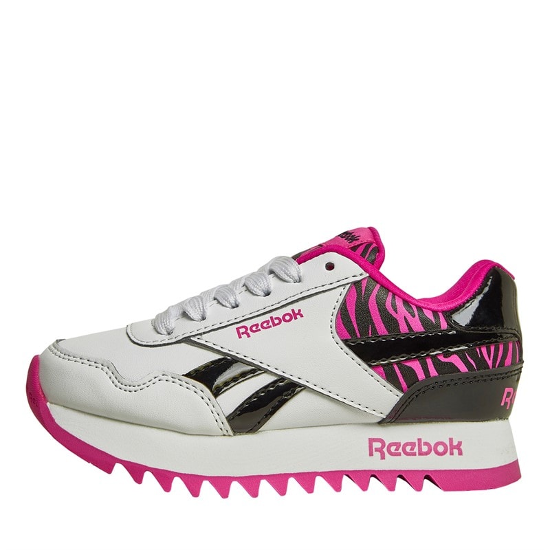 Reebok Classics Dziewczęce buty sportowe reebok royal classic jogger na platformie - Biały