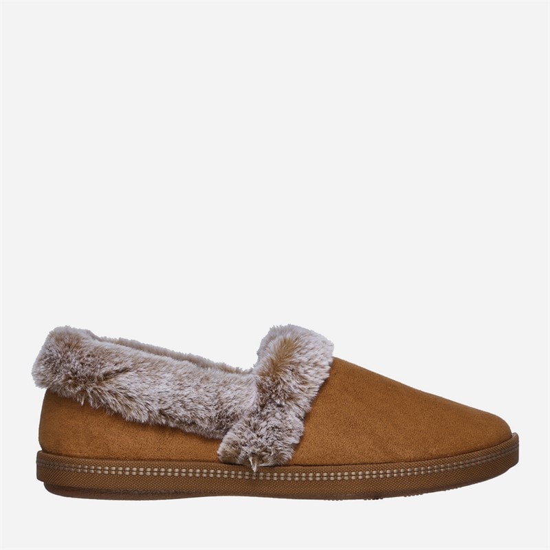 SKECHERS Damen - Cozy Campfire Team Toastie Hausschuhe - Braun