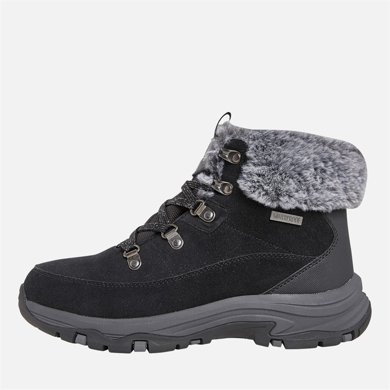 SKECHERS Bottes imperméables Trego Snow Worries femmes - Noir