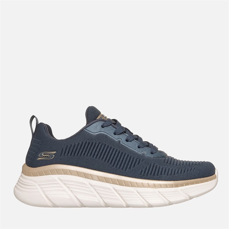 SKECHERS Damen - Bobs B Flex Hi Flying High Sneaker - Navy