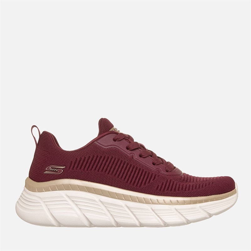 SKECHERS Damen - Bobs B Flex Hi Flying High Sneaker - Rot