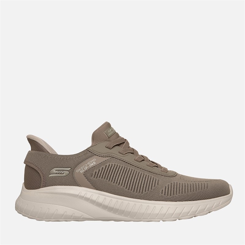 SKECHERS Heren bob squad chaos solid step sneakers - Bruin