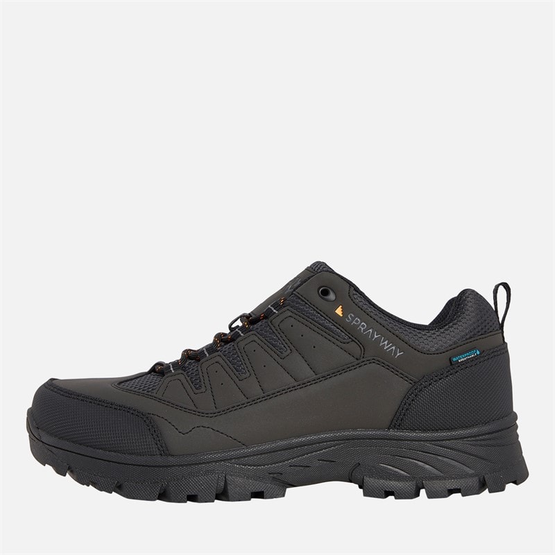 Sprayway Heren winhill lage hydroDRY waterdichte trail wandelschoenen - Zwart