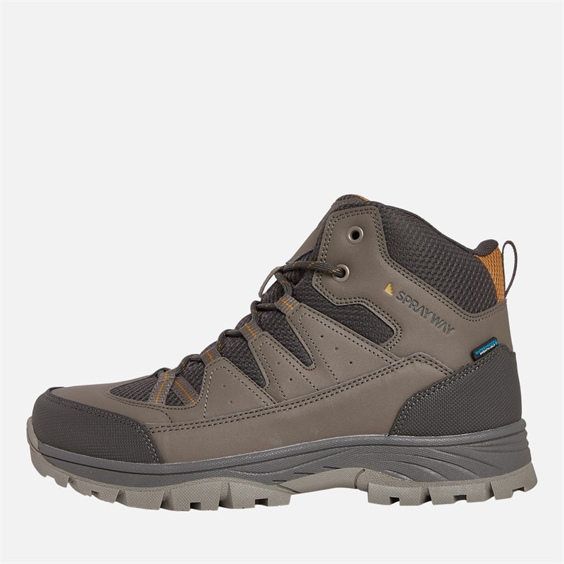 Sprayway Mężczyźni wodoodporne buty trekkingowe winhill mid hydroDRY - Brązowy/Desert Palm