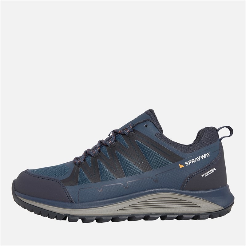 Sprayway Heren burbage 2 lage hydroDRY waterdichte trail wandelschoenen - Navy