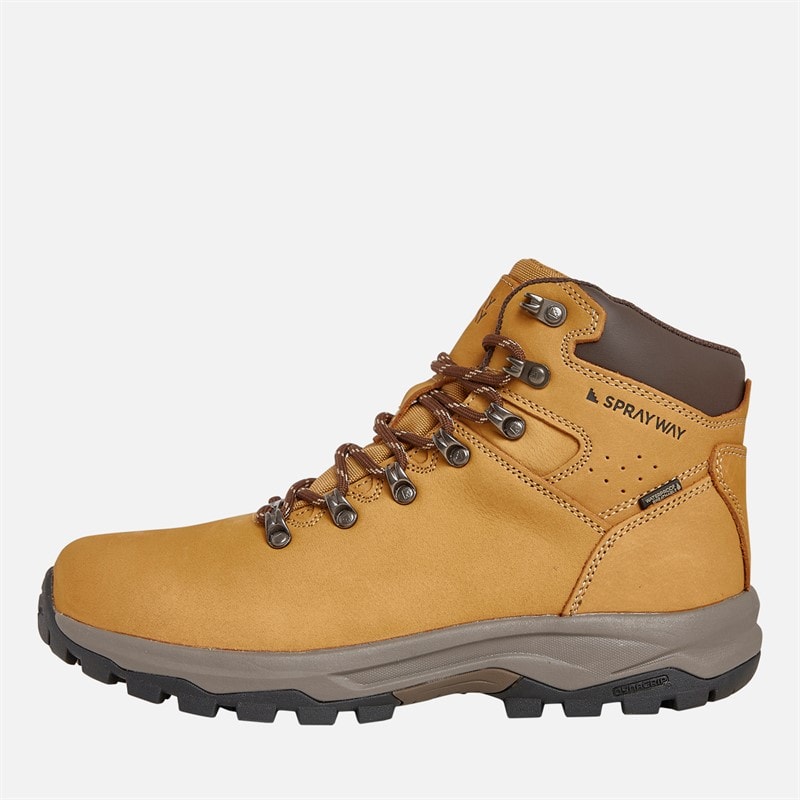 Sprayway Mężczyźni wodoodporne buty trekkingowe hordan nubuck ze skóry hydroDRY - Honey