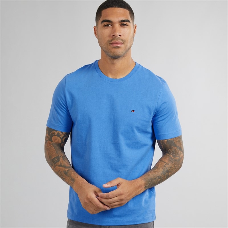 Tommy Hilfiger Herren - Saisonales T-Shirt - Blue Spell
