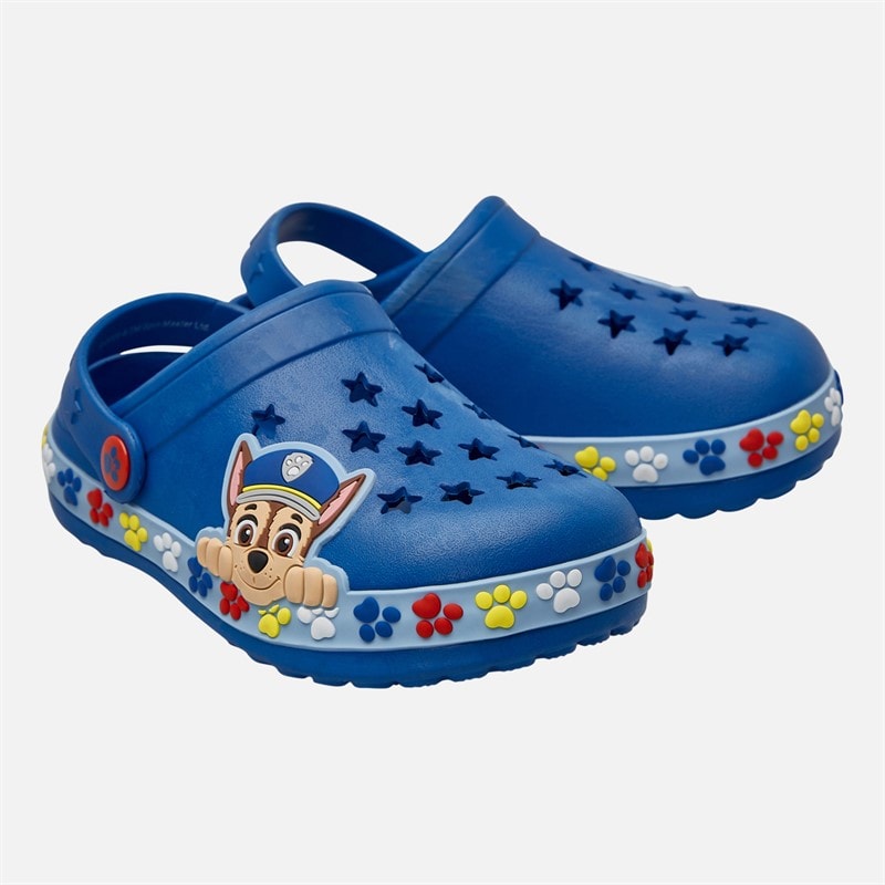 PAW Patrol Peuter Jongens clogs met patroon - Blauw