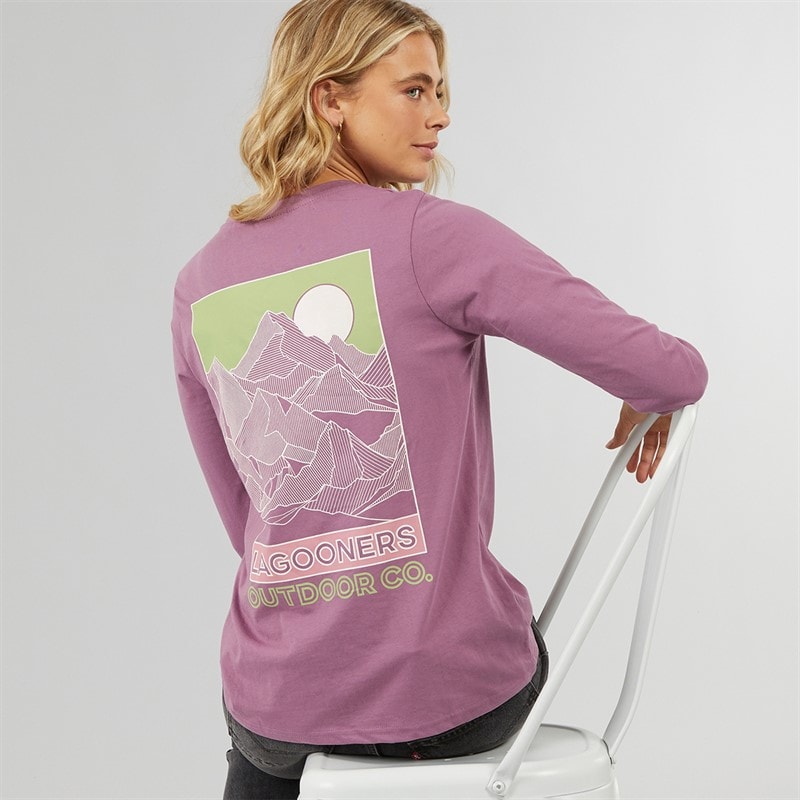 Lagooners T-shirt à manches longues cullen femmes - Rosebud
