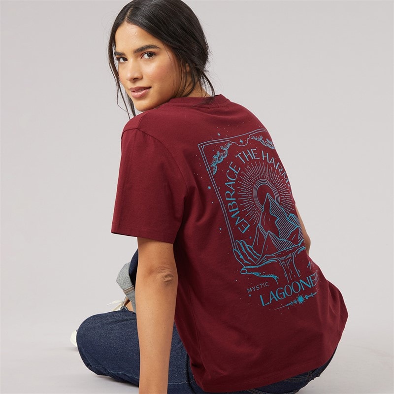 Lagooners Damen - Fawn T-Shirt - Bordeaux
