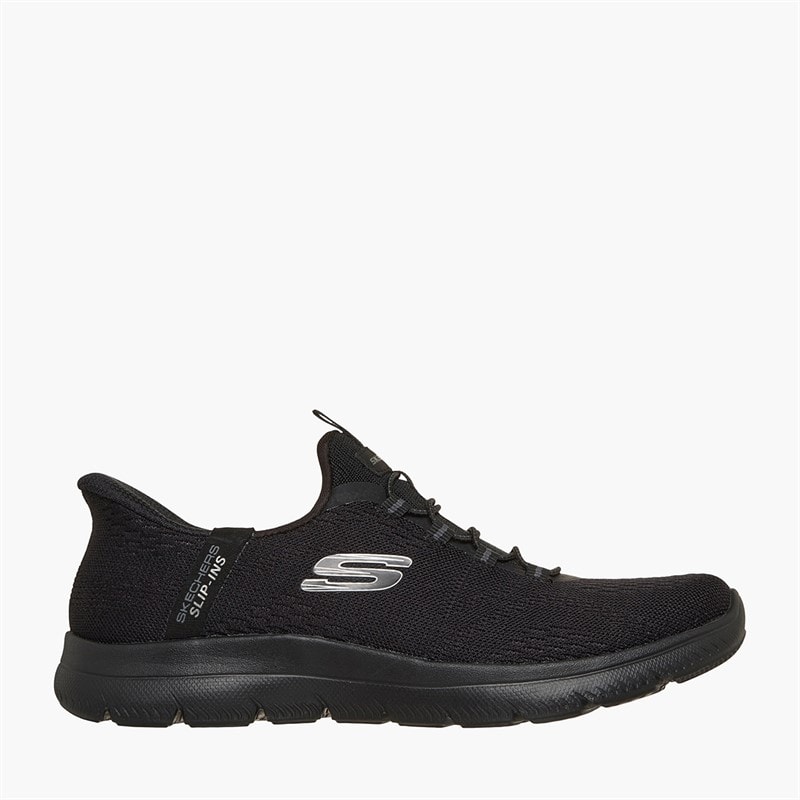 SKECHERS Damen - Summits Slip-In Dream Chaser Sneaker - Schwarz