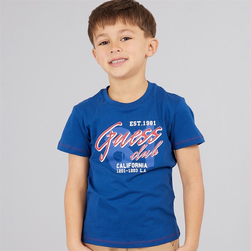 Guess Jongens t-shirt - Blue Lily