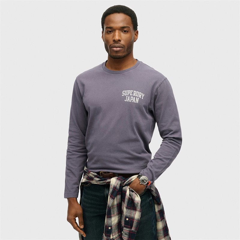 Superdry Herren - Athletisches T-Shirt - Greystone