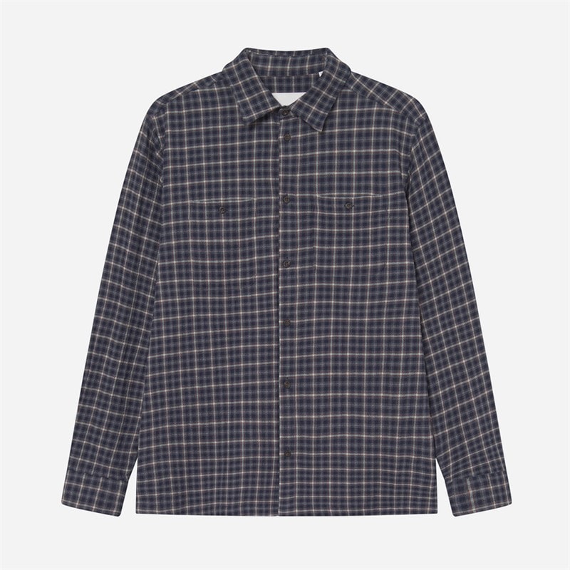 Les Deux Chemise à carreaux John Homme Dark Sand