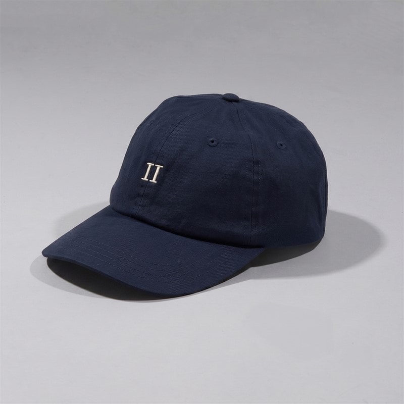 Les Deux Herren Core Kontrast Dad Cap Dark Navy