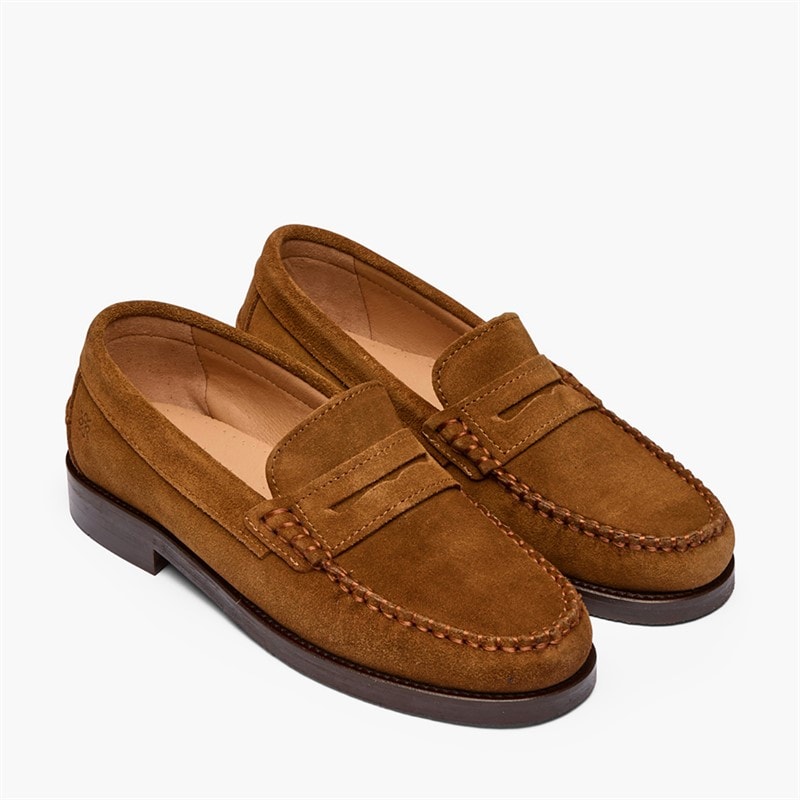Playboy Footwear Damen Toc1936 Norah Loafers Snuff Suede