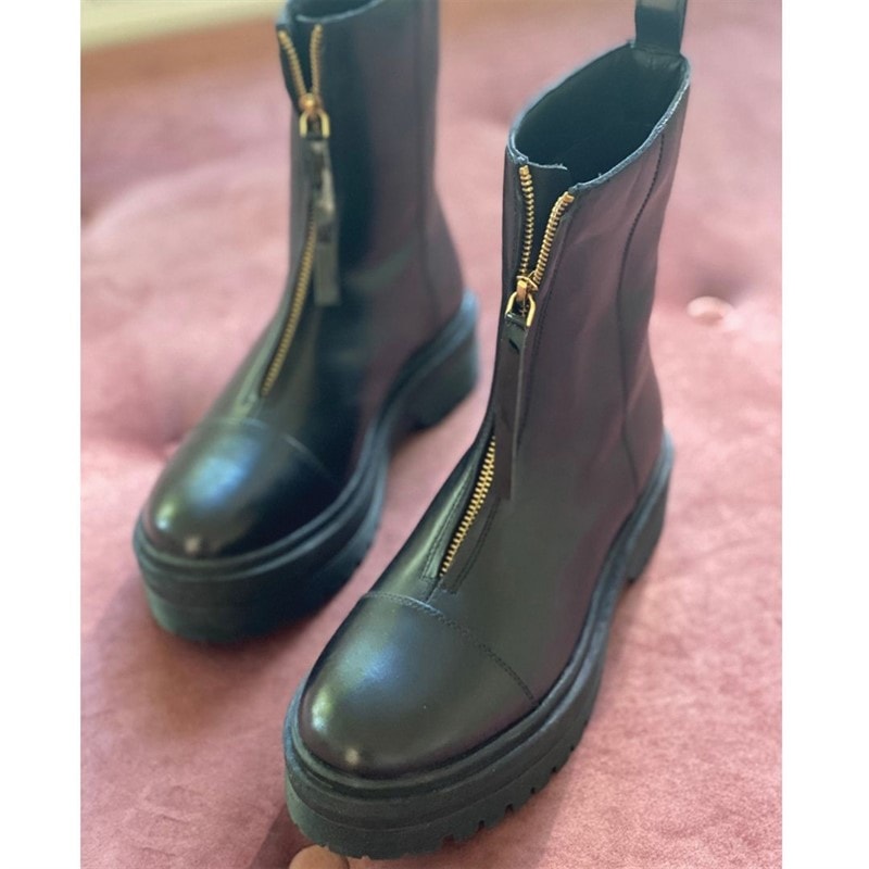 Copenhagen Shoes Dames My Part 2 Enkellaarzen Zwart