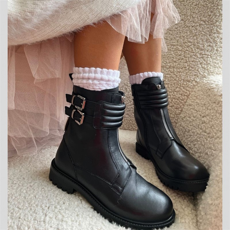 Copenhagen Shoes Mädchen Lorene Stiefel 0001 Schwarz