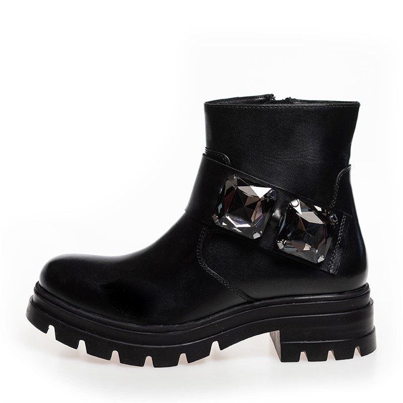 Copenhagen Shoes Dames Maak Blij Laarzen 0001 Zwart