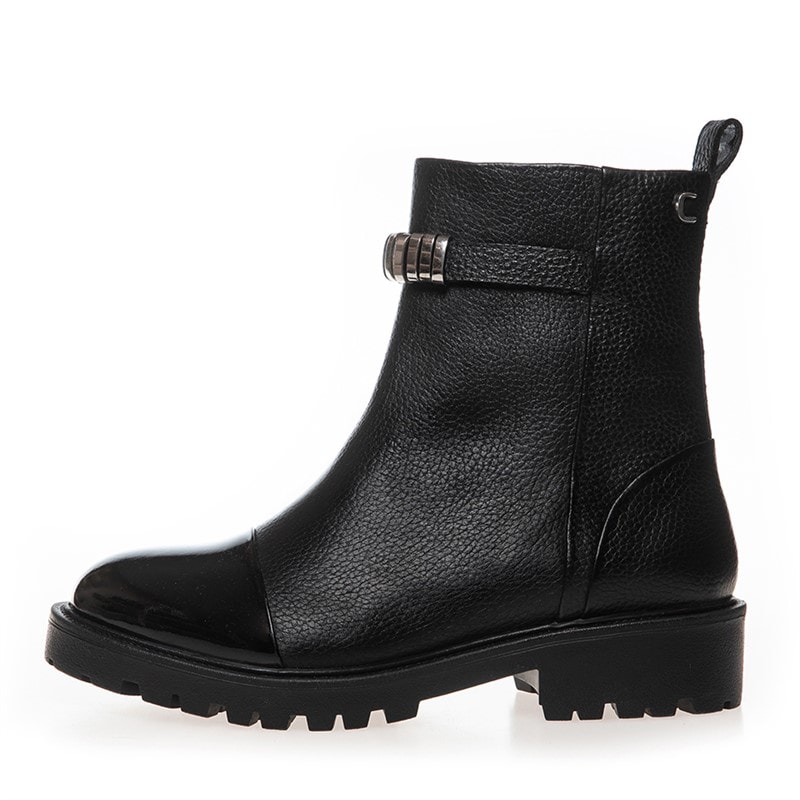 Copenhagen Shoes Dames Laarzen Het Sprookje En Ik 2206 Black/Silver