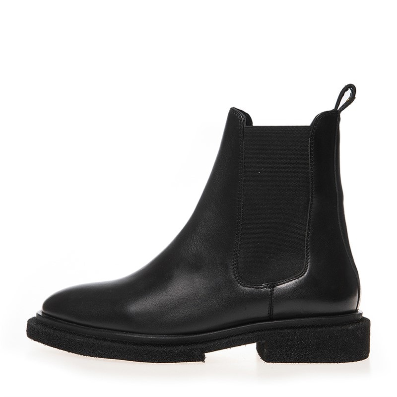 Copenhagen Shoes Dames Laarzen Zwart Kom Van Een Wandeling 0001 Black