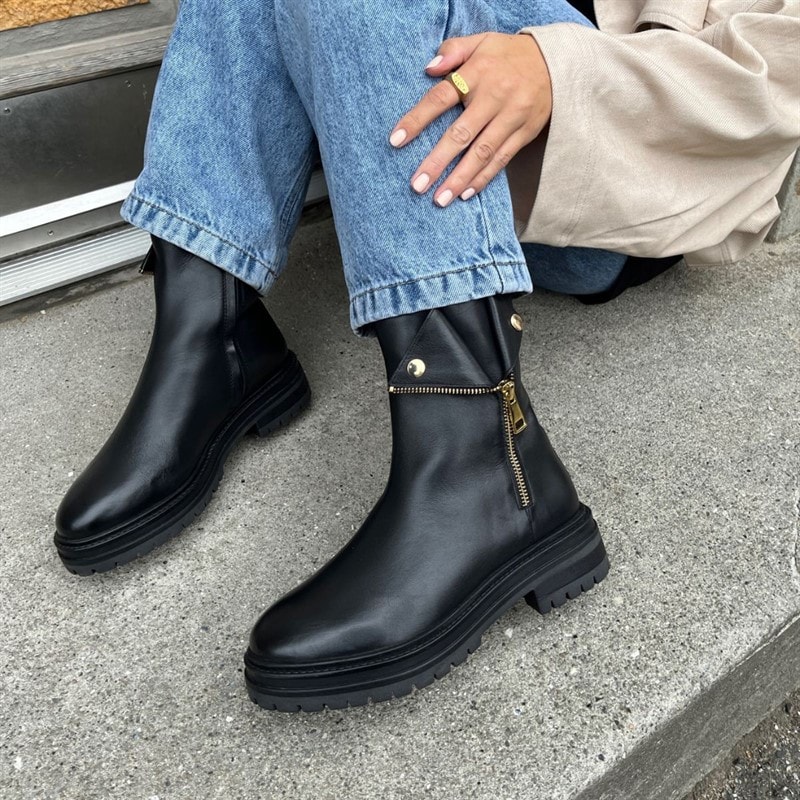 Copenhagen Shoes Dames Mijn Laarzen En Meer 1 Laarzen 0001 Black