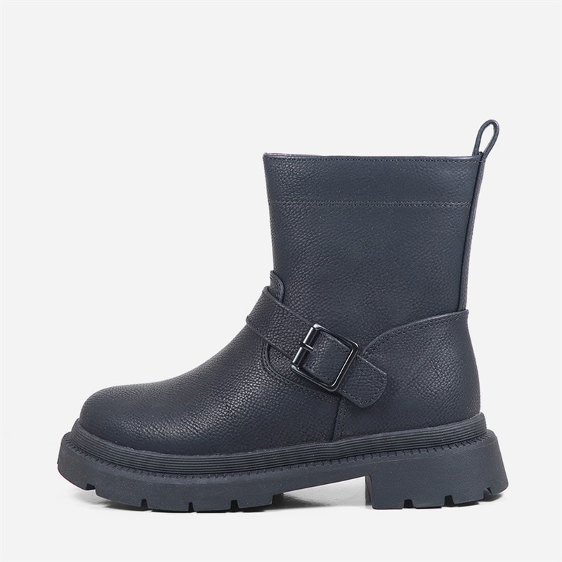 GAP Meisjes Danbury Gesp Laarzen Black Nubuck