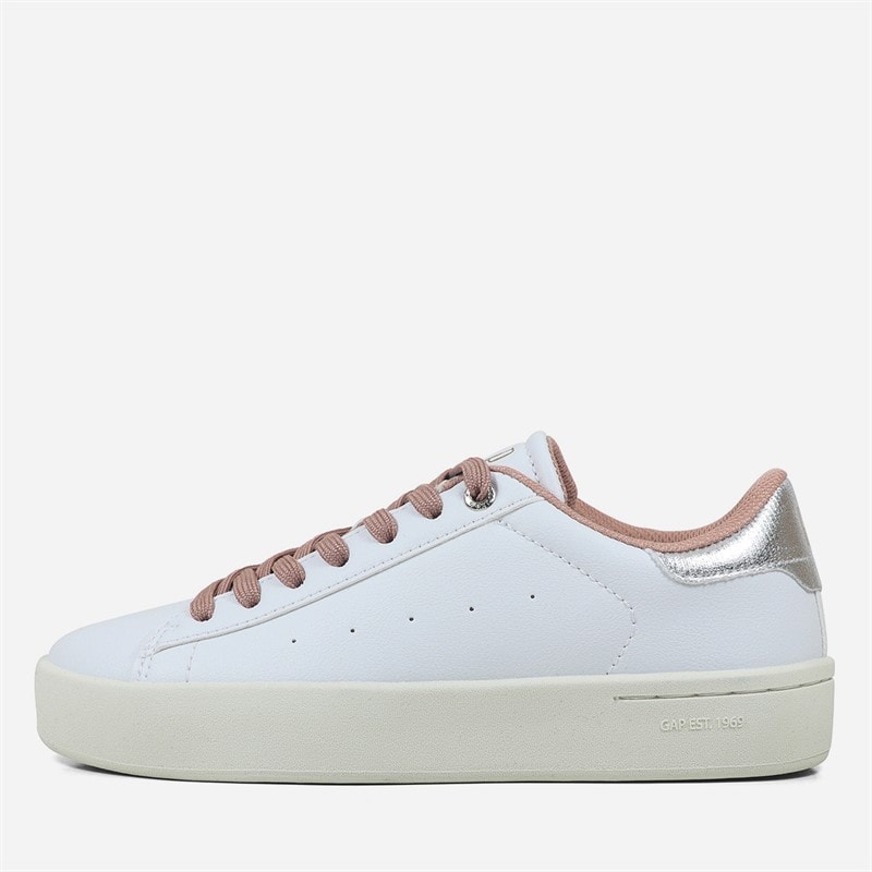 GAP Sun LTX sneakersy biało-srebrne dla niej kolor White Silver