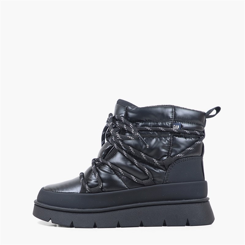 GAP Meisjes Richmond Hoge Sneeuwlaarzen Zwart Mono
