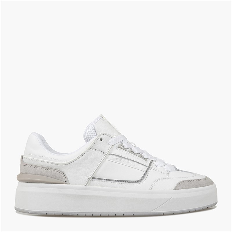Cruyff Heren Kickturn Sneakers Wit/Grijs