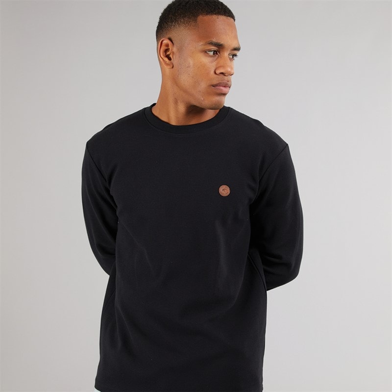 Indicode Heren Salupe Sweatshirt Zwart
