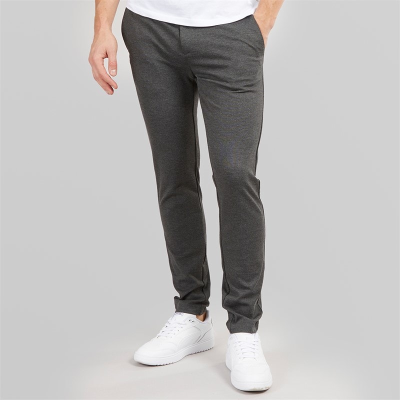 Indicode Pantalon Roedekro Homme Mélange Anthracite