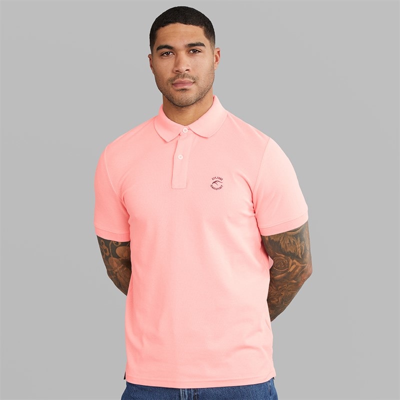 Indicode Polo Inwadim Homme Chintz Rose