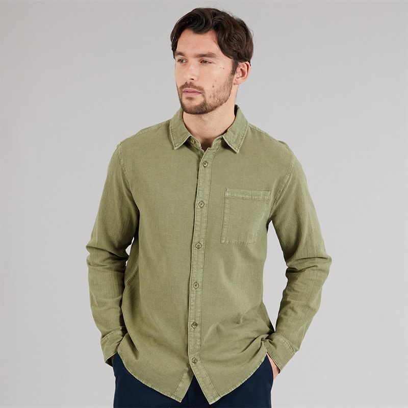 Indicode Heren Trypto Lange Mouw Shirt Sea Spray