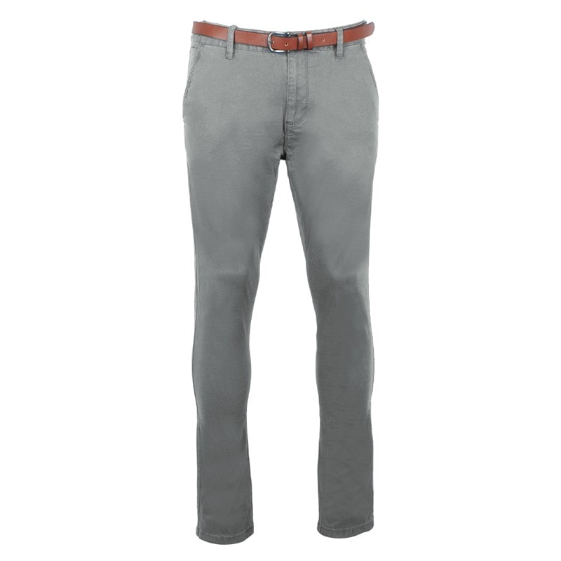 Indicode Chino Gower Homme Gris Clair Lt Grey