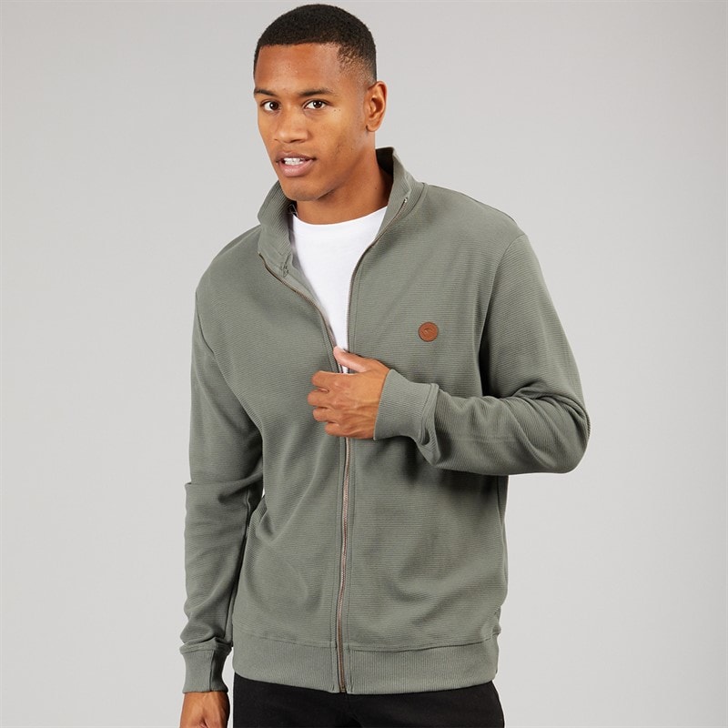 Indicode Cardigan Salupe Homme Castor Gray