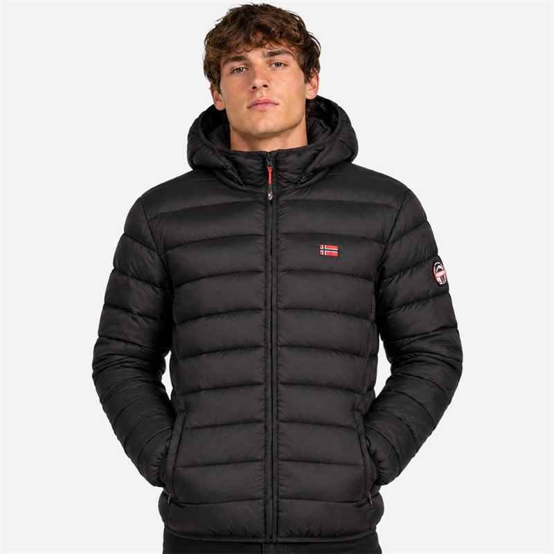 Geographical Norway Kurtka pikowana dla niego kolor Czarny