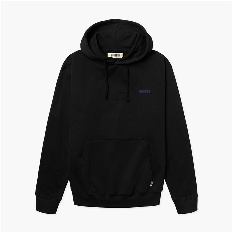 Woodbird Herren Pacs Dude Hoodie Schwarz