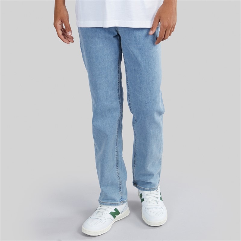 JJ REBEL Jongens Noah Regular Fit Jeans Light Blue