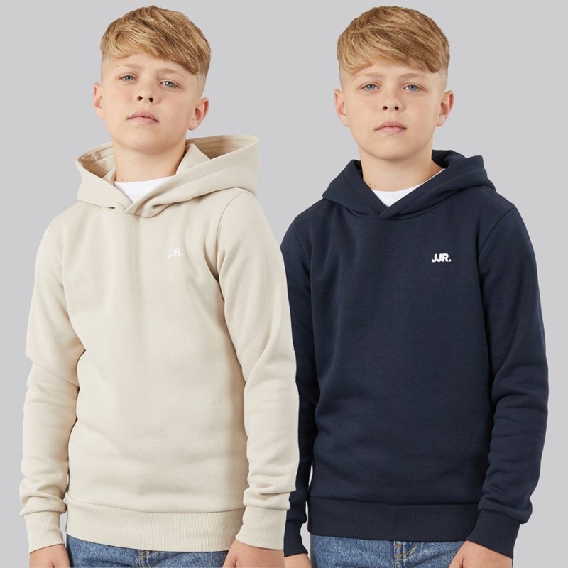 JJ REBEL Junge Zwei Pack Hoodies Sky Captain/Moonbeam