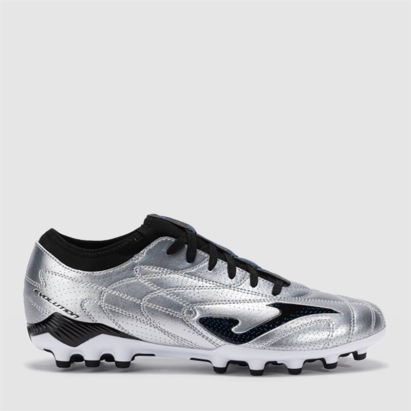 Joma Heren Evolution 25 FG Firm Ground Voetbalschoenen Silver