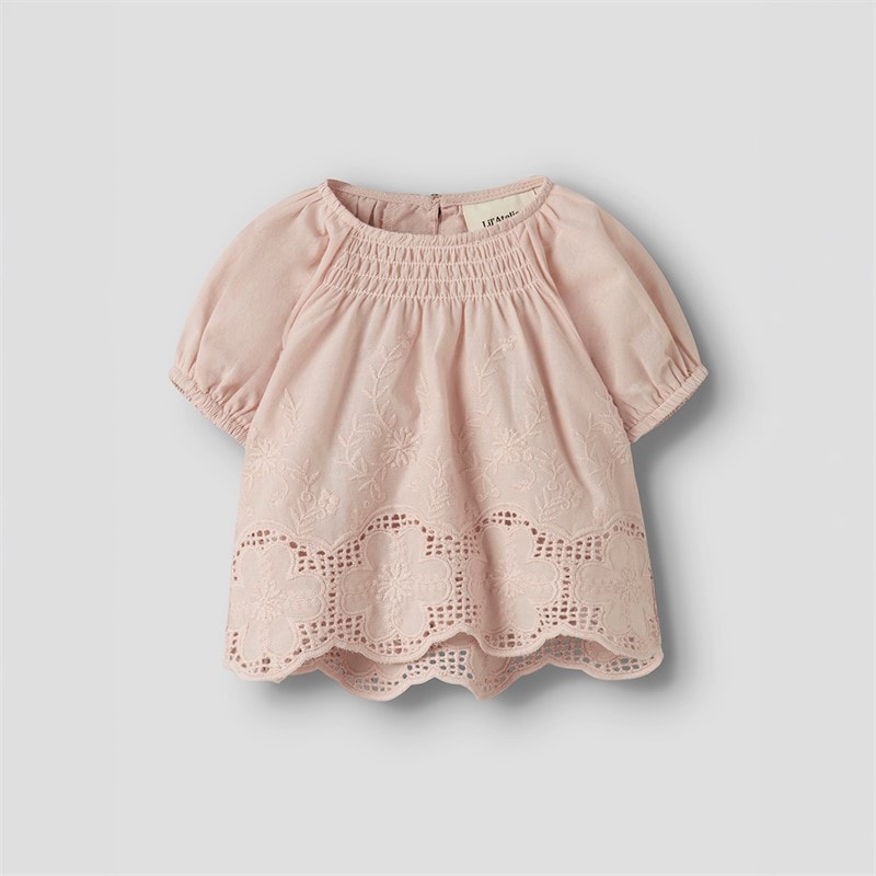 Lil' Atelier T-shirt ample Dayna Fille Peach Whip