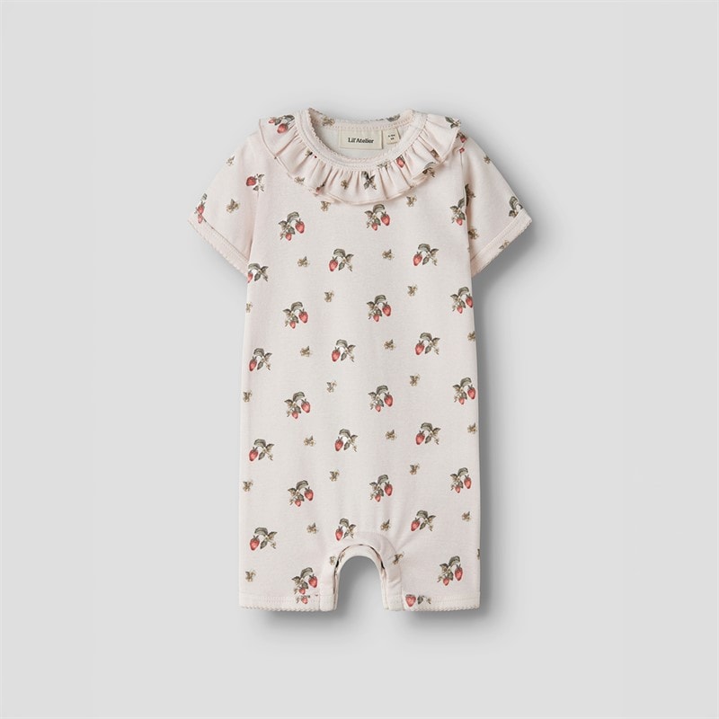 Lil' Atelier Combinaison courte manches courtes Fille Gayo Morganite