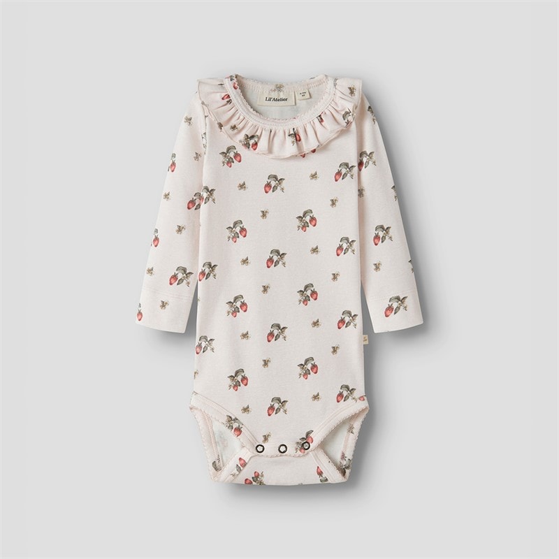 Lil' Atelier Grenouillère bébé à manches courtes Fille Gayo Morganite